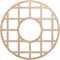 Ekena Millwork O'Neal Wood Fretwork Pierced Ceiling Medallion, Alder, 26"OD x 9 1/2"ID x 1/4"T CMWP26X26X0250ONAL - alternate 1